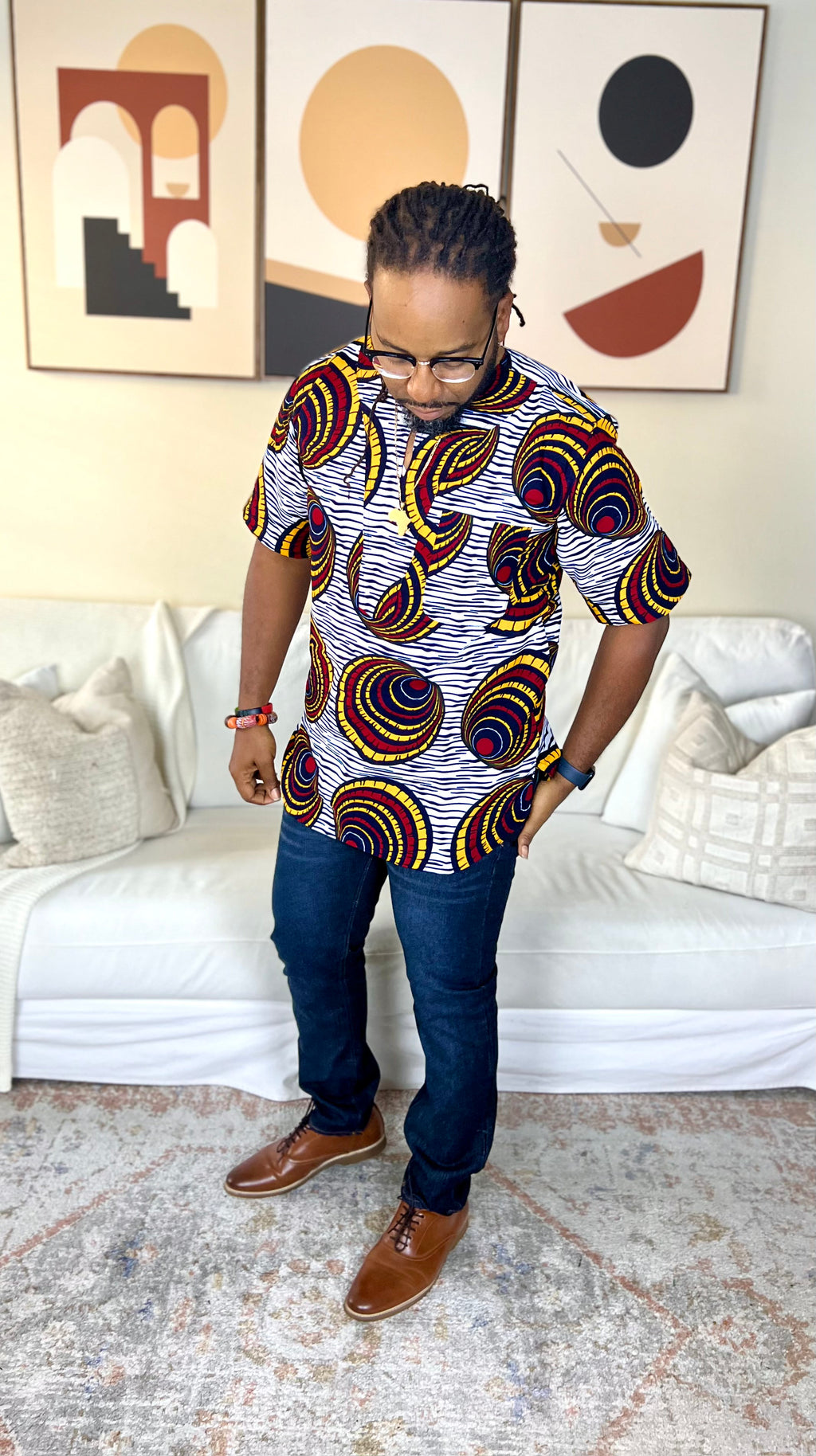 Afrikan Dashiki (Circle)