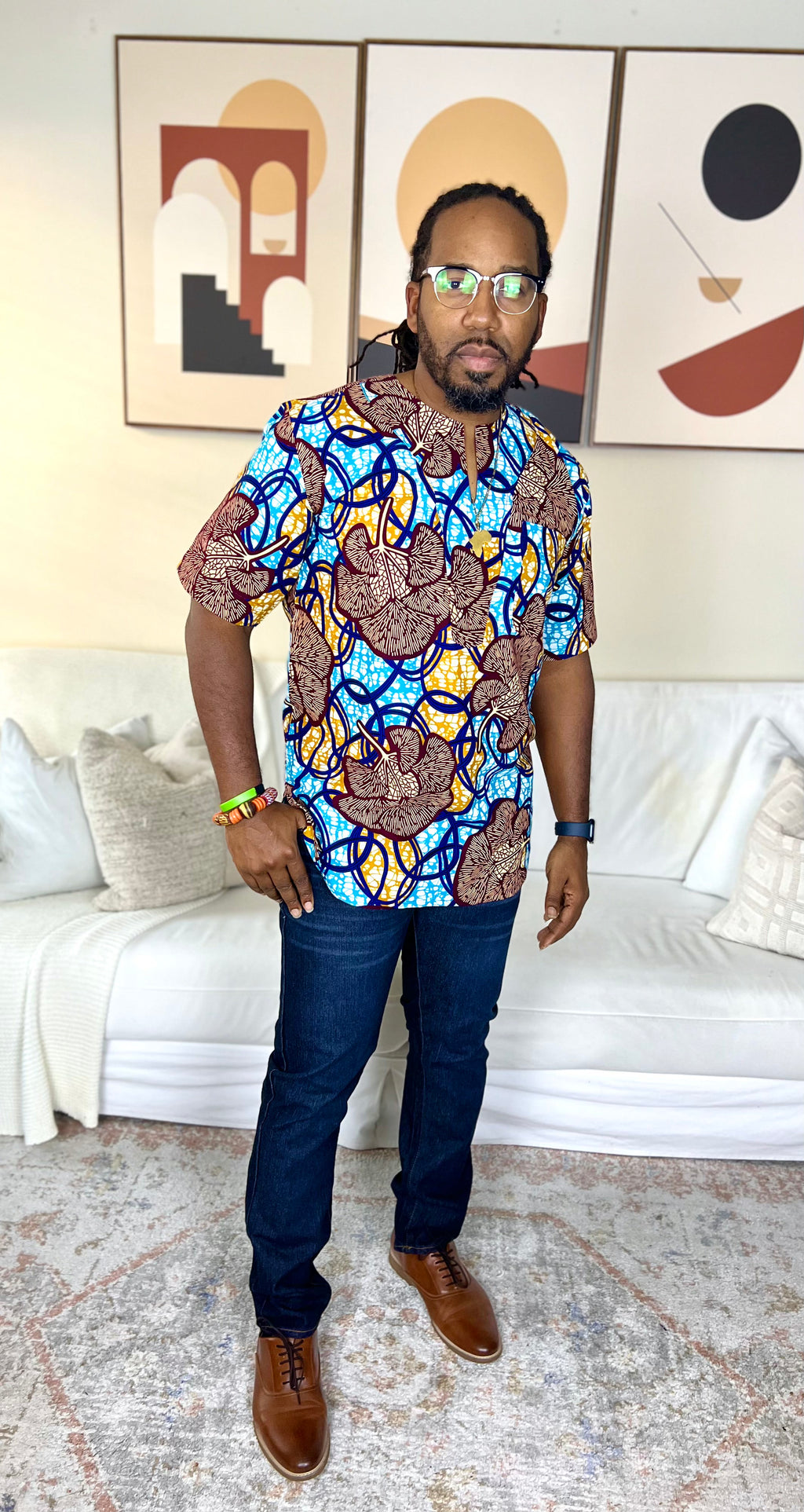 Afrikan Dashiki (Leaf)