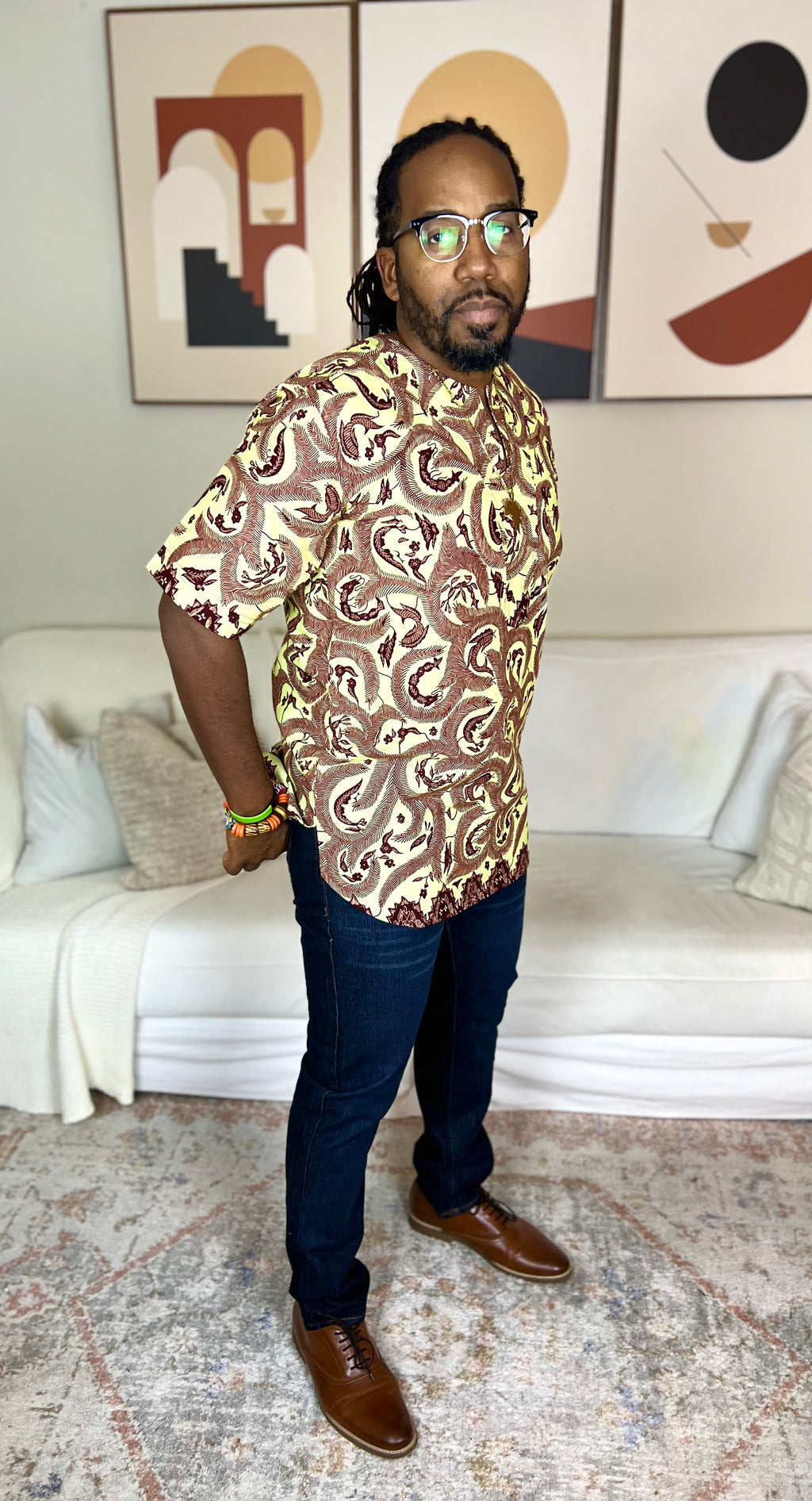 Afrikan Dashiki (Cream)